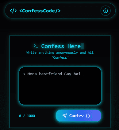 ConfessCode